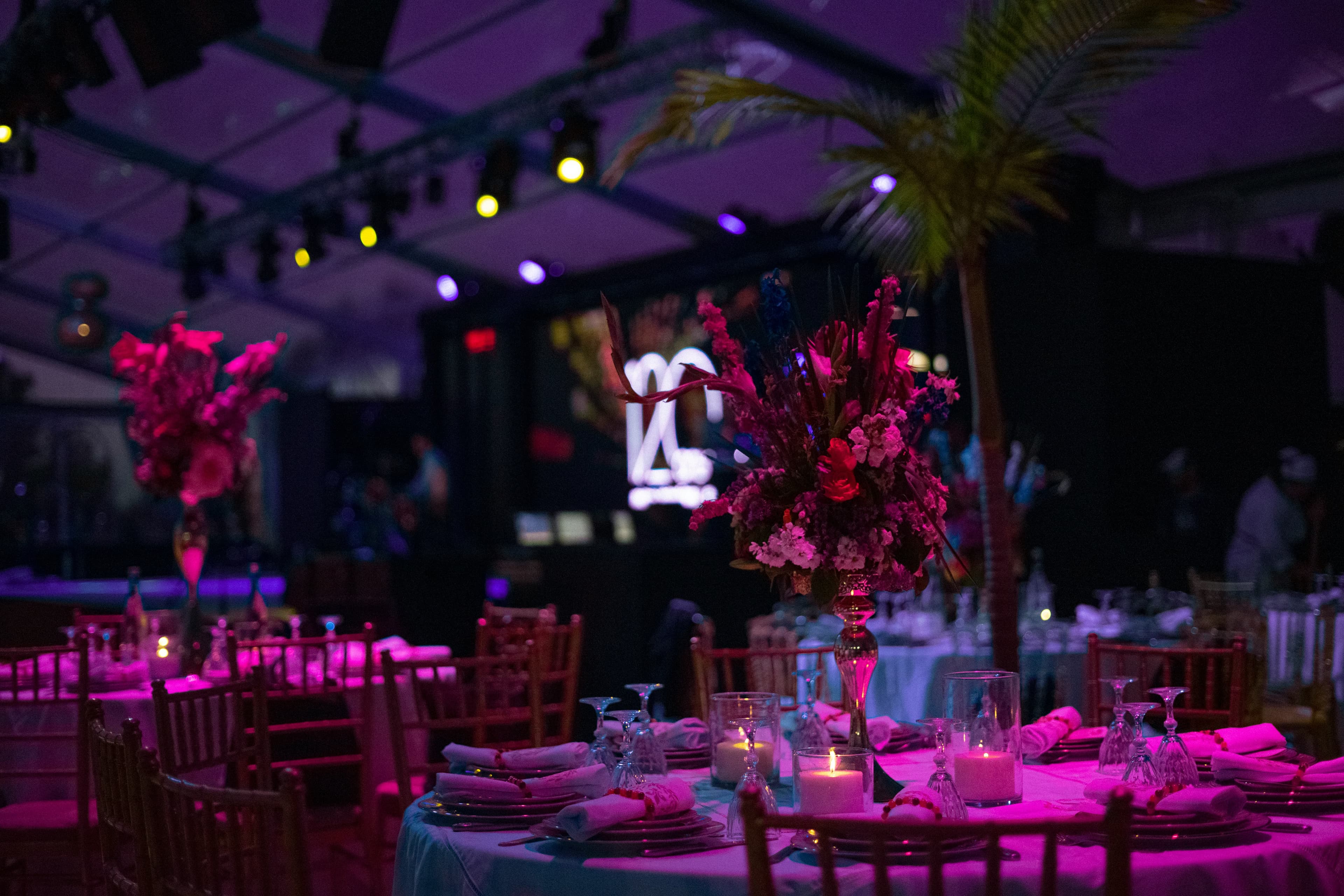 Elegant event celebration