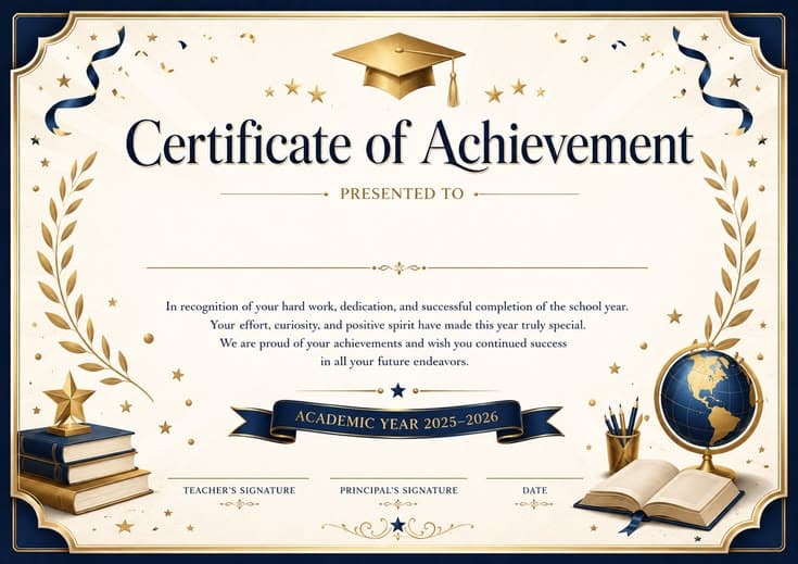 Certificate of Recognition 2022